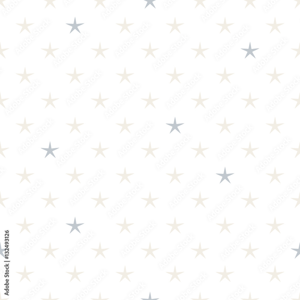 Hand drawn stars seamless pattern. Pastel and gray colors. Hand drawn stars seamless pattern. Pastel and gray colors.
