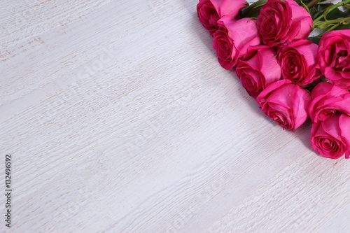 Fototapeta Naklejka Na Ścianę i Meble -  Róże w dowód miłości