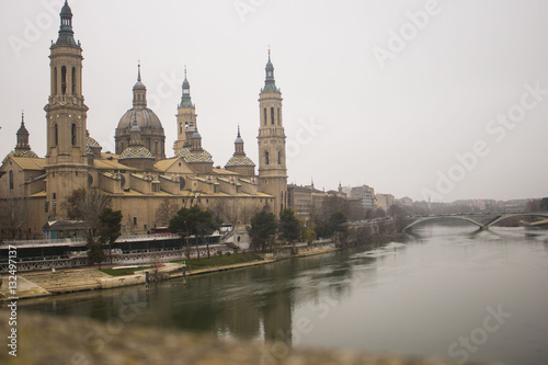 Catedral del pilar, en Zaragoza.