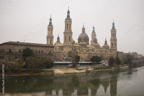Catedral del pilar  en Zaragoza.