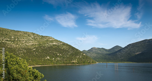 Vrutak Lake and mountians in Bosnia