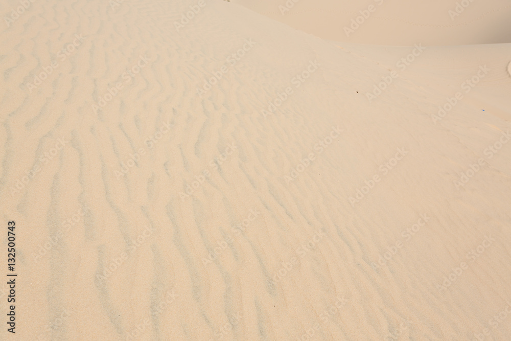 white sand dune desert in Mui Ne, Vietnam white sand dune desert in Mui Ne, Vietnam