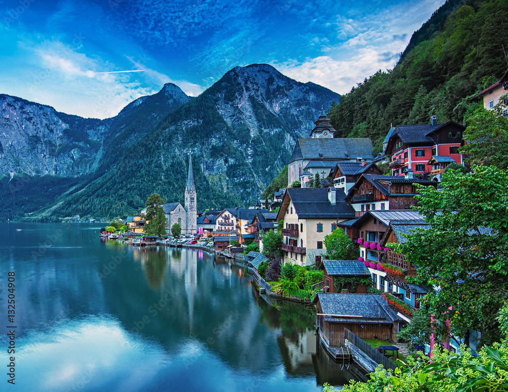 Naklejka premium Hallstatt