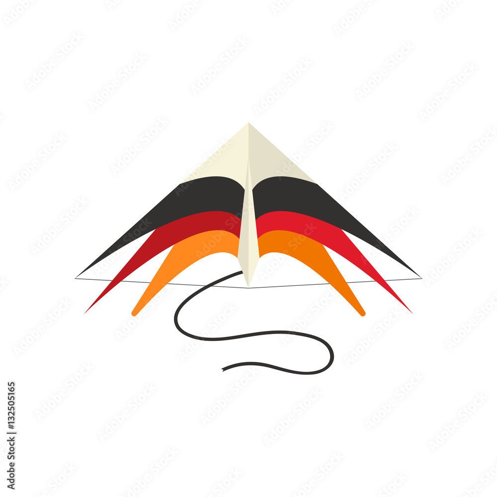 Kite icon vector.