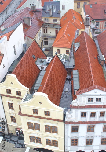 Roof of Prague, Czech republic, Europe