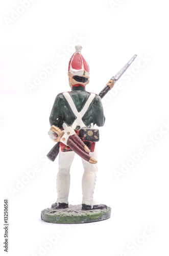 tin soldier  Grenadier Guards Pavlovsky Regiment, 1813 Isolated © vitaly tiagunov