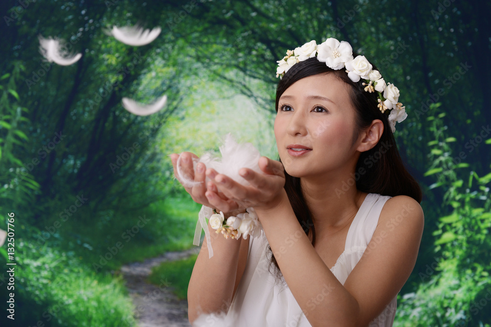 Fototapeta premium 美し花嫁