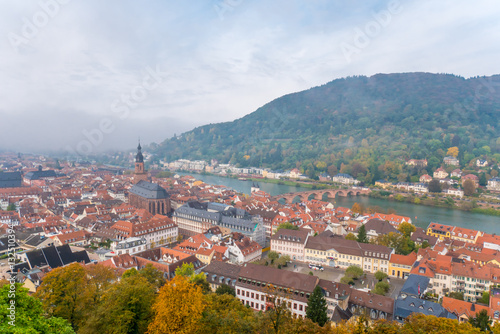 Heidelberg landscape in autumn - Germany