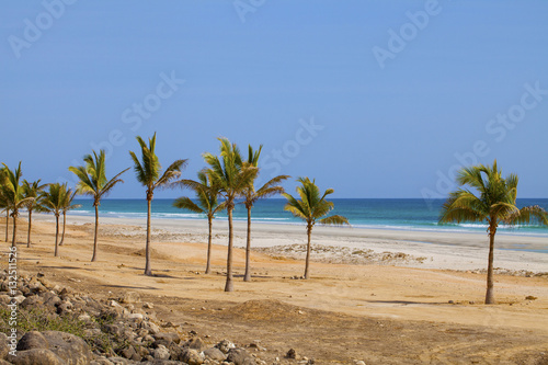Beach in Al Mughsayl Dhofar  Oman