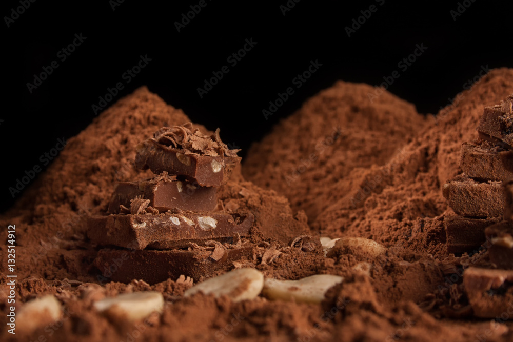 Mountain of chocolate