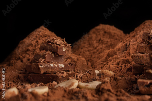 Mountain of chocolate