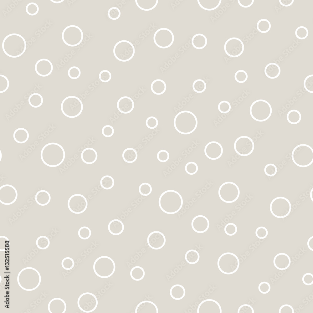 abstract geometric gray deco vector bubbles pattern