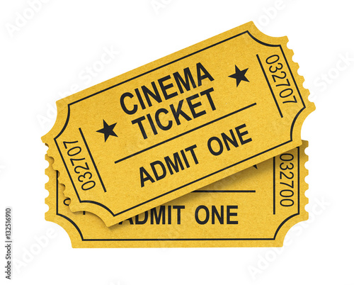 two coupon ticket