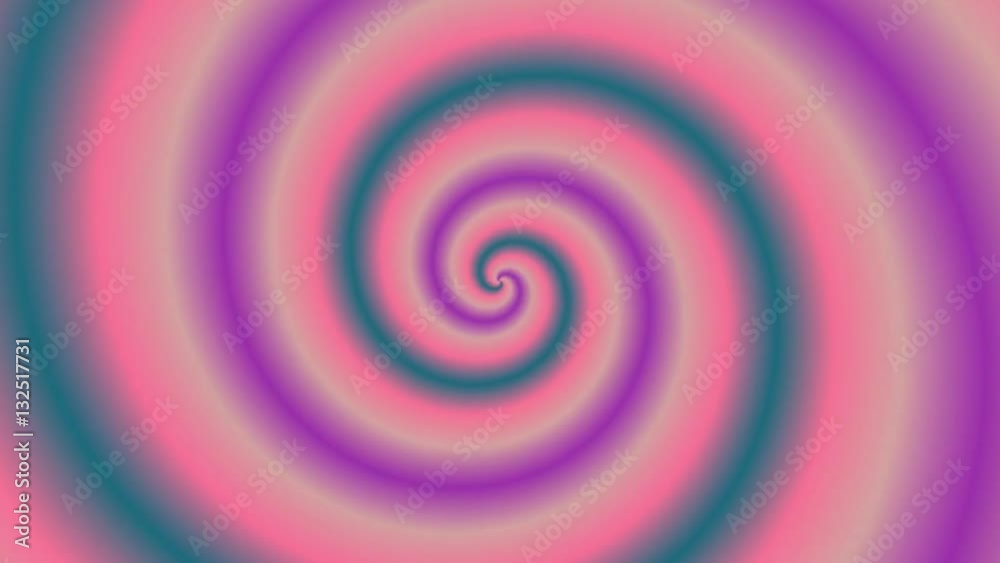 Animated abstract illustration of bright colorful spirals rotating on white background. Colorful animation, seamless loo Animated abstract illustration of bright colorful spirals rotating on white background. Colorful animation, seamless loo
