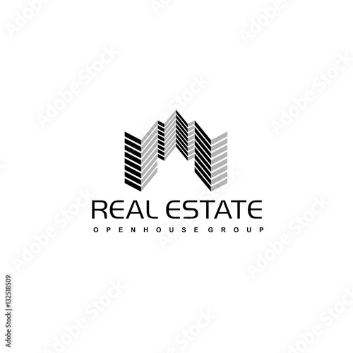 Real Estate Vector Logo Symbol