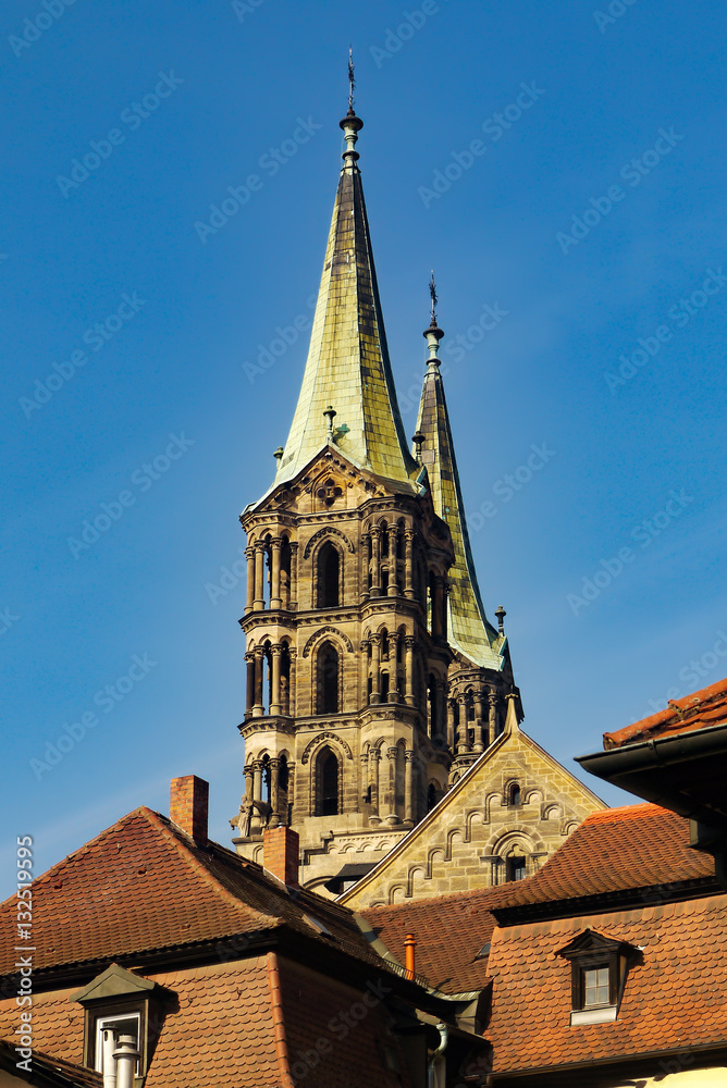 Kirchtürme vom Bamberger Dom 