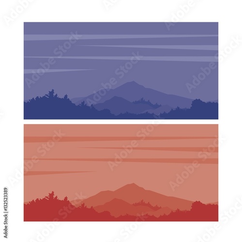 View Of The Mountain Landscape