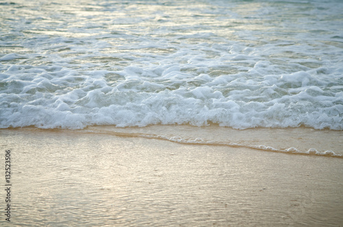 фотографія Waves were crashing ashore