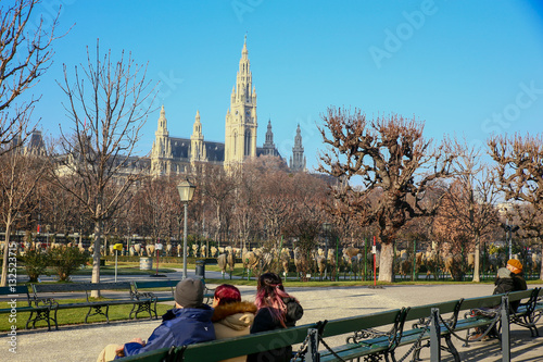 wien by day: palaces and the city photo