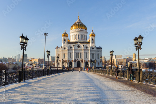 The temple in Moscow
