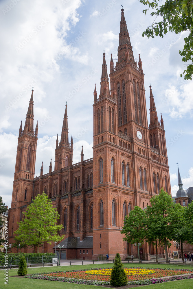 Marktkirche in Wiesbaden, Hessen Marktkirche in Wiesbaden, Hessen