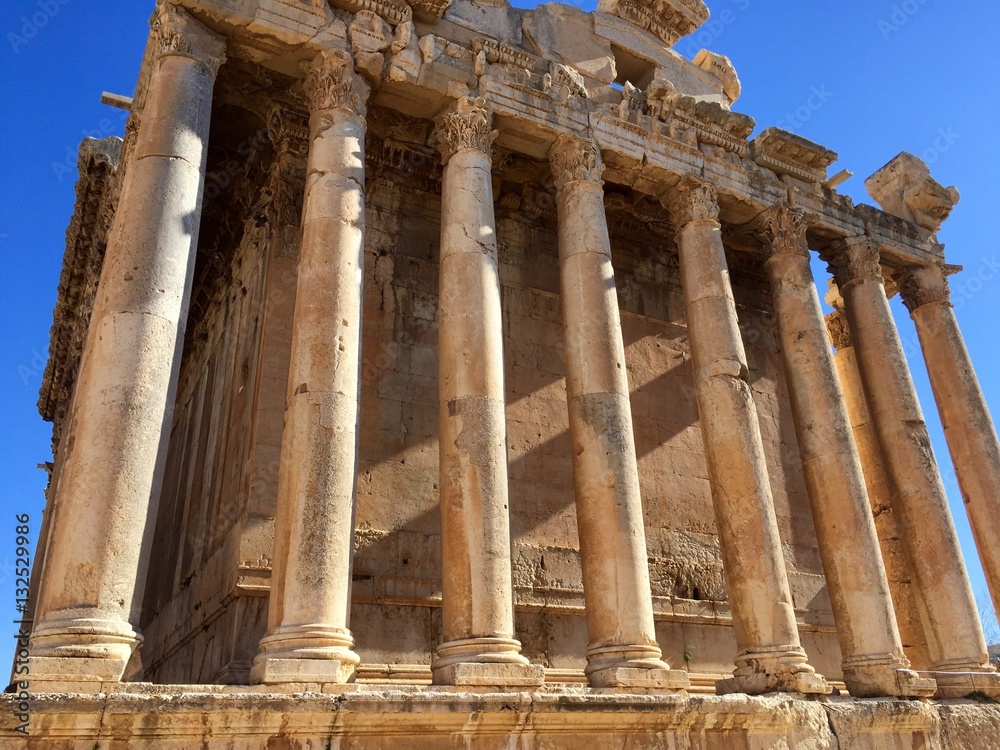 Fototapeta premium Baalbek (UNESCO World Heritage Site),the Temple of Bacchus