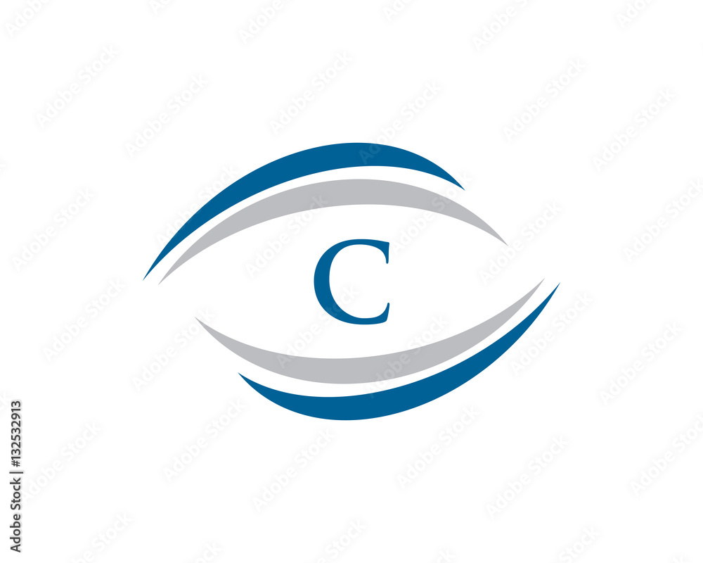 C Letter Swoosh Logo