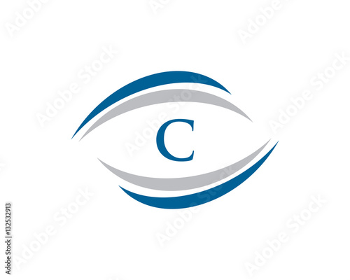 C Letter Swoosh Logo