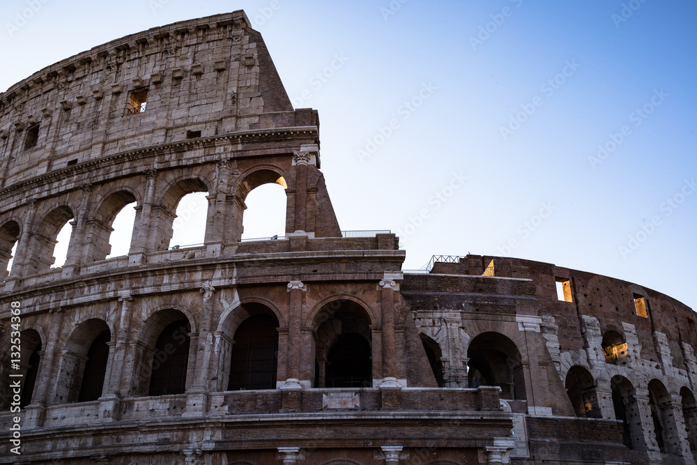 Colosseum of Rome (detail)