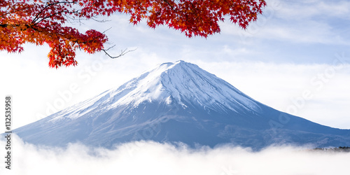 Mount Fuji in Autumn