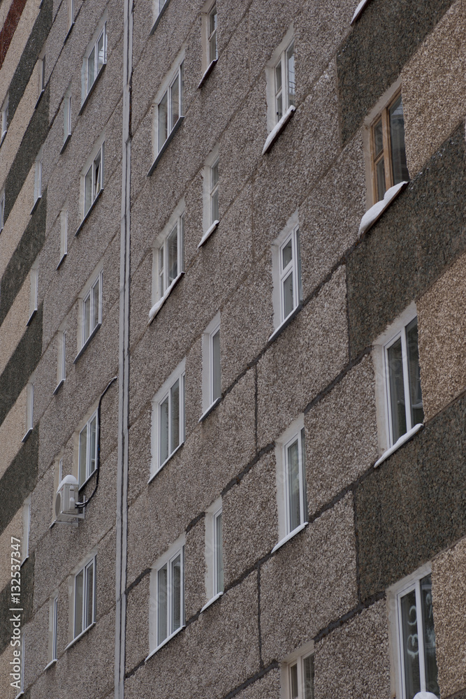 Obraz premium house wall city