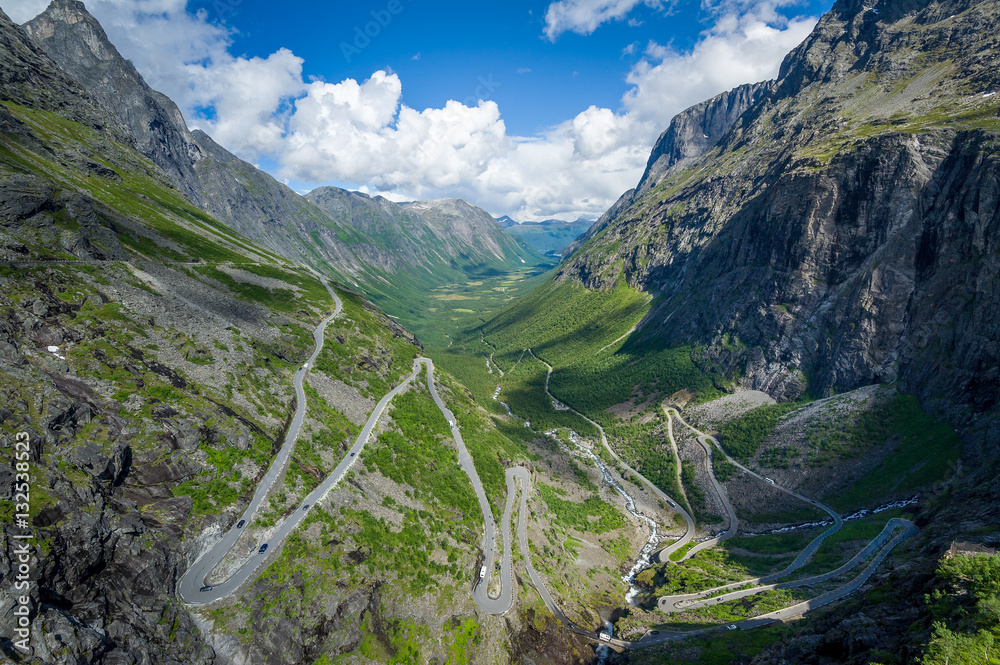 Trollstigen road, Norway.