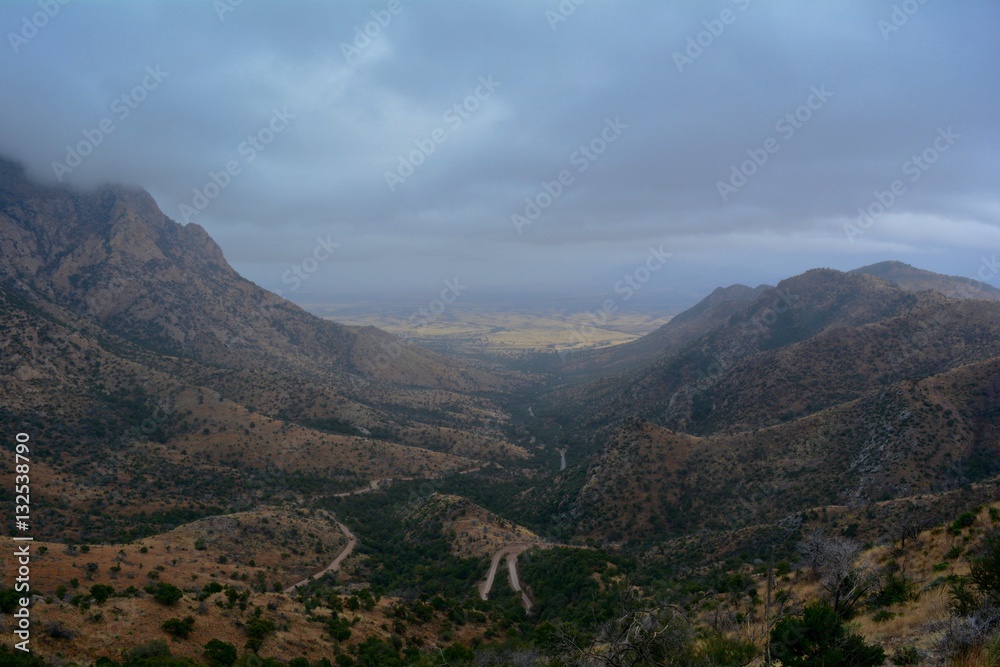 Naklejka premium Cochise County Canyon