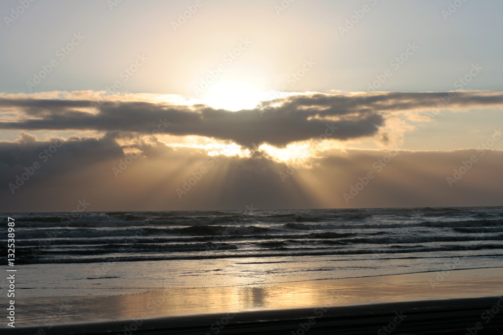 Fototapeta premium Sunset on the Ocean