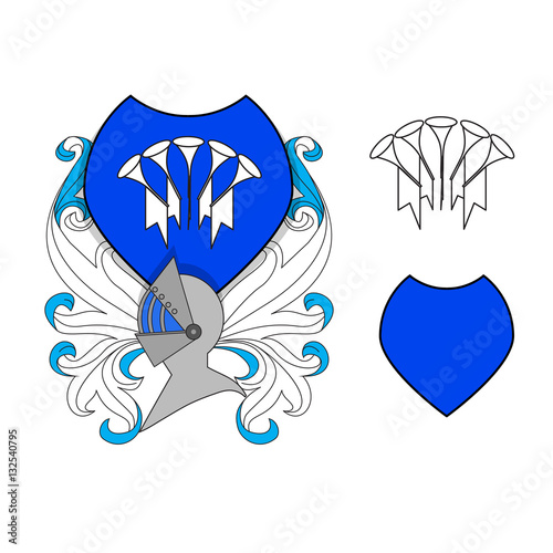 helmet heraldry