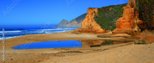 Ocean Blue Sand Landscape