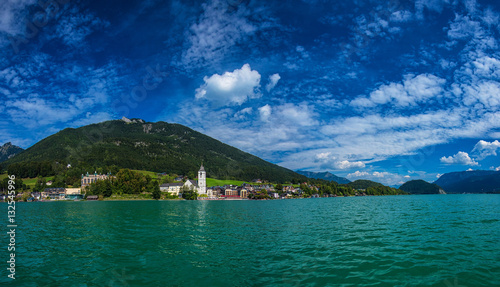 View on St. Wolfgang, Austria