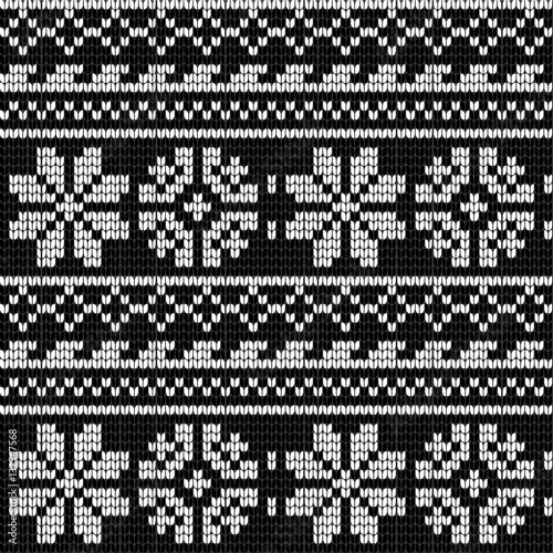 Norwegian star knitting pattern