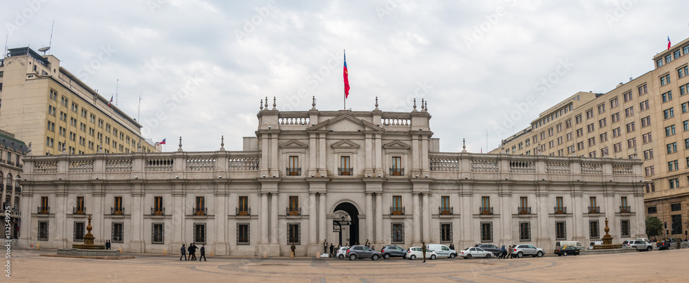 Palacio de la Moneda in Santiago, Chile Stock Photo | Adobe Stock