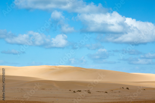 Sand dunes of Oued Chbika Plage, Morocco