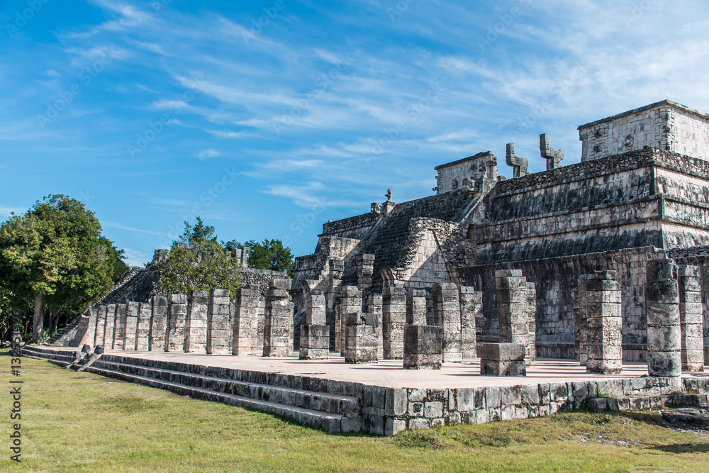 Mexico maya yucatan Chichen Itza old ruins 34