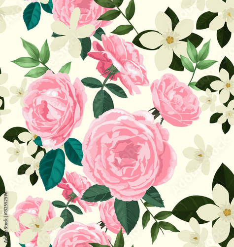 floral seamless pattern