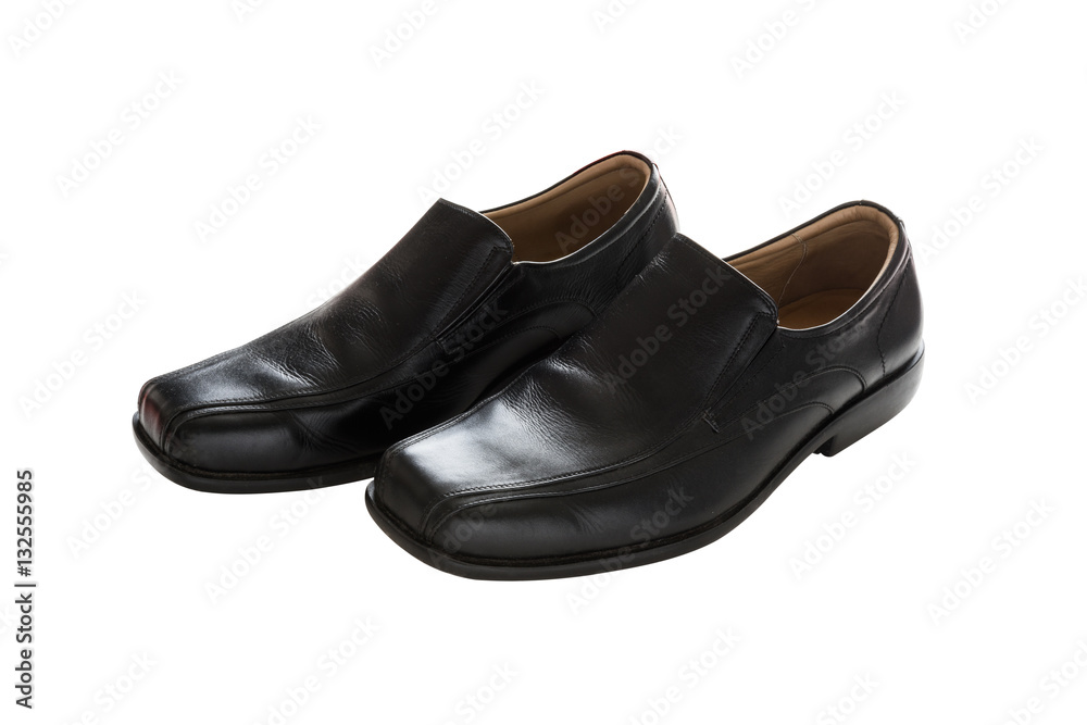 Black leather men's shoes Black leather men's shoes