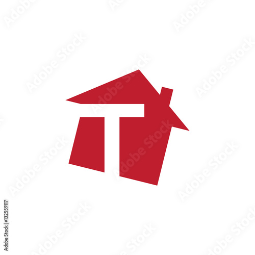 Wallpaper Mural INITIAL LETTER HOUSE T Torontodigital.ca