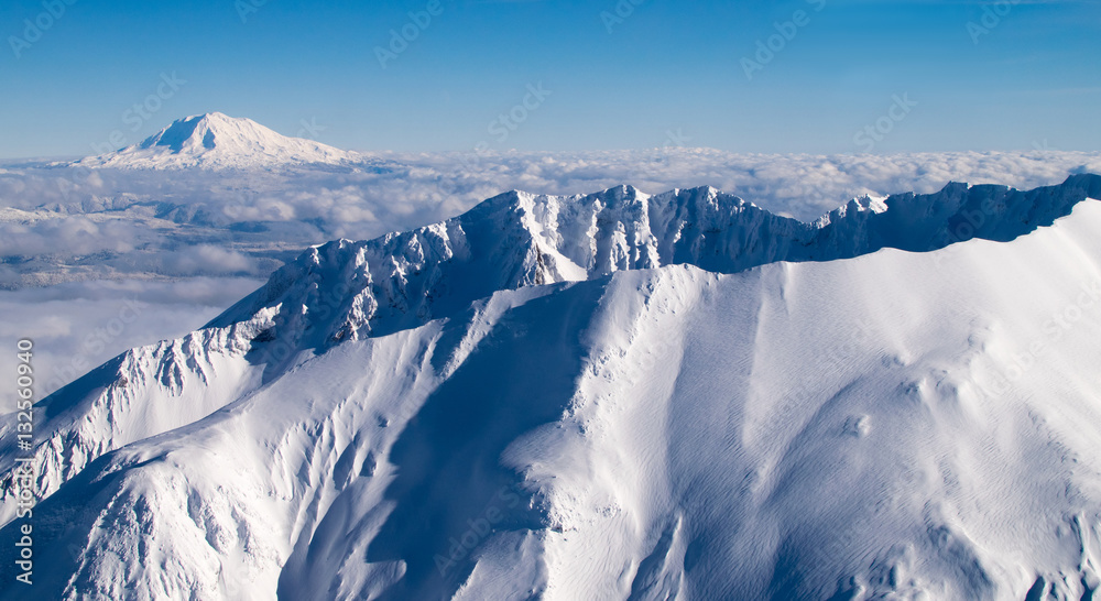 Mount St. Helens Aerial Views