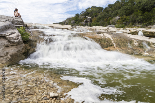 pedernales falls, Texas. photo