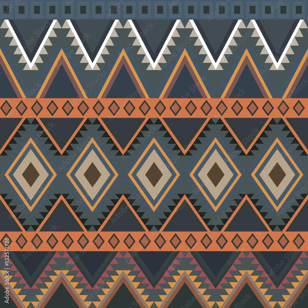 Geometric ethnic pattern. Vector illustration
Geometric ethnic pattern. Vector illustration