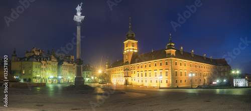 Old Town and Royal Castle in Warsaw, Poland