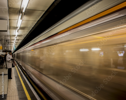 London Metro Tube Transport Railway Subway Underground