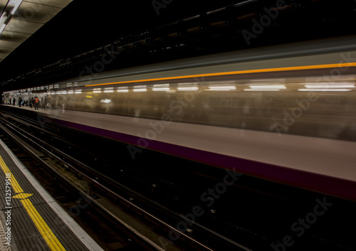 London Metro Tube Transport Railway Subway Underground